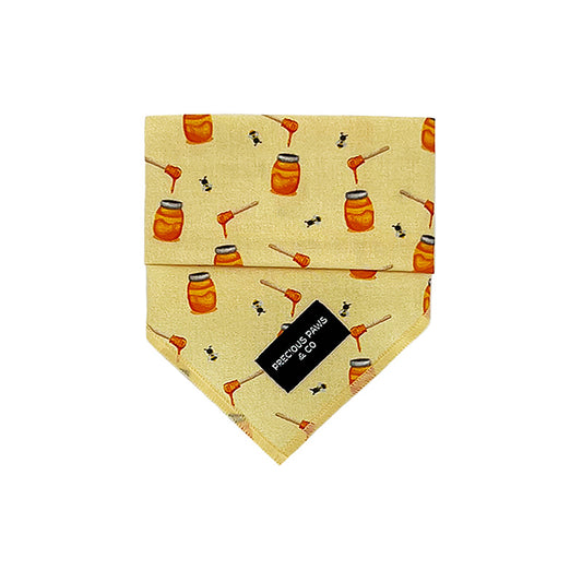 dog bandana with bees