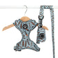 dog harness set with skateboards